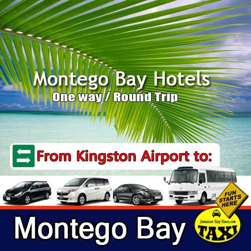 Kingston airport to Montego bay