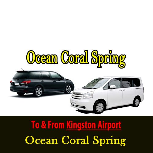 ocean coral spring Kingston airport transfer
