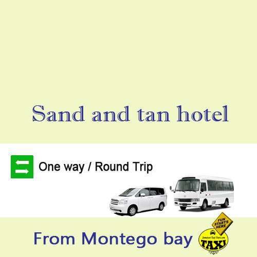 Sand and tan hotel AIRPORT TRANSFER